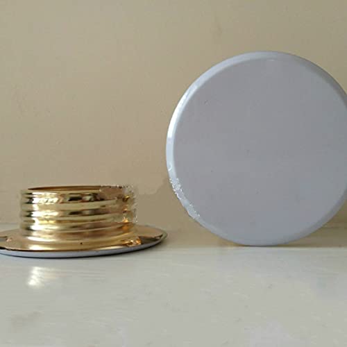 Confezione da 2 coperture decorative nascoste per tubi antincendio da 5,5 cm e 8,7 cm, pannelli anticorrosione, per la sicurezza antincendio per casa o ufficio