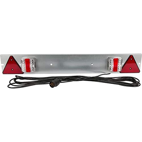 Barra luci rimorchio LED zincata 1000 mm cavo 4m GOPART