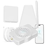 Cell Phone Booster for Home Office Multi-Room, Cell Phone Signal Booster for All U.S Carriers, 4500sq ft, Verizon Cell Signal Booster Boost 5G for AT&T, T-Mobile 72dB Gain Antennas 2025 Upgrade of 5S