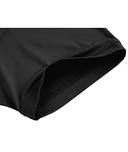 Zity Golf Polo Shirts For Men Short Sleeve Athletic Tennis T-Shirt 035-Red-L #TOP5