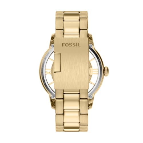Image of Fossil Townsman Gold Automatic Stainless Steel Watch ME3280