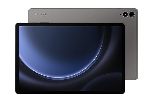 Samsung Galaxy Tab S9 FE+ Grey 5G 8GB RAM 128GB Storage Android Tablet, 12.4" 90 Hz Screen, IP68 Rating, 45W Fast Charging Battery (CAD Version and Warranty) by Samsung - Used condition