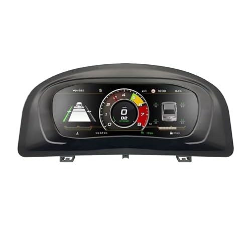 Prelingcar10.25 Lcd Digital Dashboard Cluster Compatible With VW Scirocco Caddy Touran T6 EOS Sharan Golf5 Virtual Instrument Pa