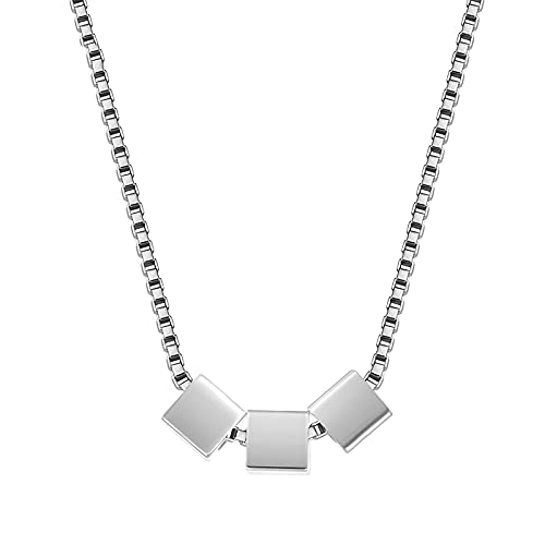 Collier pendentif triangle chaîne 20 pouces bijoux fiançailles