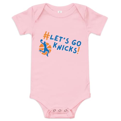 Baby Basketball Fan Onesie, New York Team.