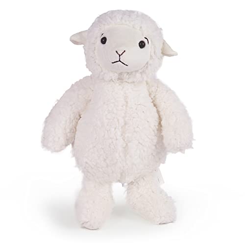 Lotfancy Lamb Stuffed Animal, 12" Stuffed Lamb Plush For Baby, Cuddly Fluffy Sheep Toy, Plushies For Newborn Nursery, Easter Decoration #TOP2