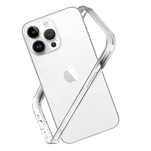 Woluki for iPhone 14 Pro Max Bumper Case No Back Design, Clear Frame Compatible with MagSafe, Soft TPU Shock Absorbent, Excellent Heat Dissipation, Ultra Thin for iphone14 Pro Max 6.7’’(2022)- Clear