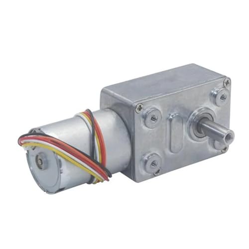 JGY-2430 DC 12V Worm Gear electronic starter Reducer 25RPM High Torque Metal Gear Reverse Self Lock Brushless Low Speed electron