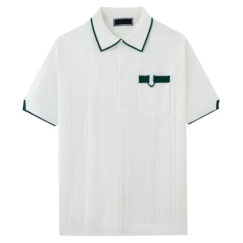 Polo de plage en tricot pour éviter la transpiration avec élégance vintage