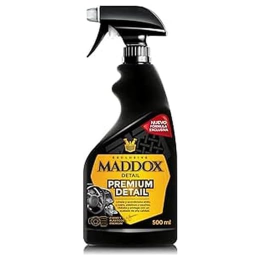 Maddox Detail - Premium Detail - Limpiador Premium de salpicaderos con abrillantador (500ml)