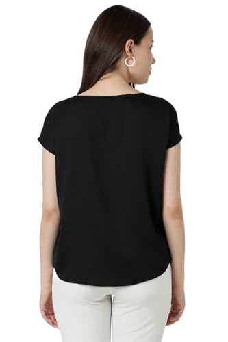 Image of Van Heusen Women's Polyester Regular Fit V-Neck Formal Top