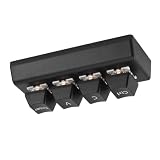 ZDETGU Programowalna Klawiatura Mechaniczna z 4 Niezbędnymi Klawiszami do Gier i zadań Programowych (BLACK)