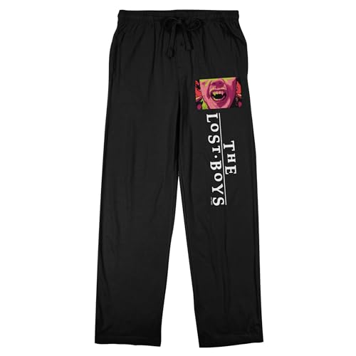 Bioworld The Lost Boys Title Logo Men's Black Sleep Pants