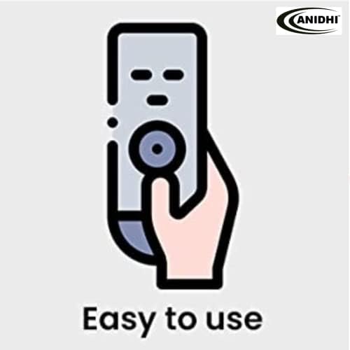 Anidhi™ Croma TV Remote Control Compatible with Croma/JVC/Beston/Vise/Akai Smart LED