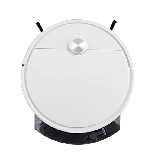 XTYPE Robot Aspirapolvere Automatico Intelligente Senza Fili Spazzare Macchina per La Pulizia A Secco A Umido Ricarica Aspirapolvere Intelligente per La Pulizia Domestica (Color : White)