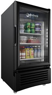 Imbera Commercial Refrigerator Slim Line Glass Door Display 4 Cft Model Vr04
