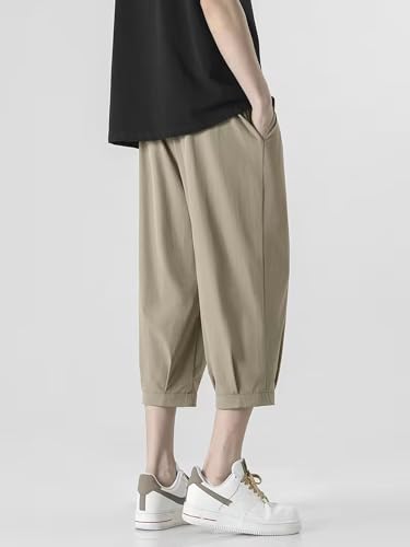 Image of Lymio Men Shorts || Three Quarter Pant for Men || 3 /4 Casual Cotton Shorts (Short-46-49)