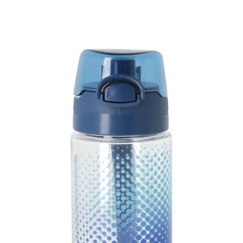 Gourde Herlitz 500 ml bleue compacte et légère avec bouchon à vis
