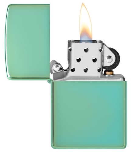 Image of Zippo Classic High Polish Green Pocket Lighter