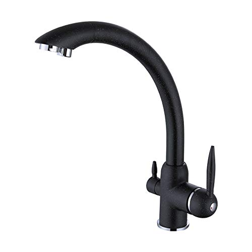 Robinet de cuisine 3 en 1 en cuivre pour eau pure chaude et froide
