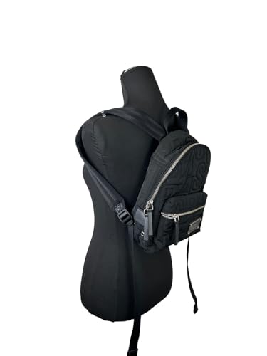 Image of Marc Jacobs Mini Nylon Quilted Backpack, Black