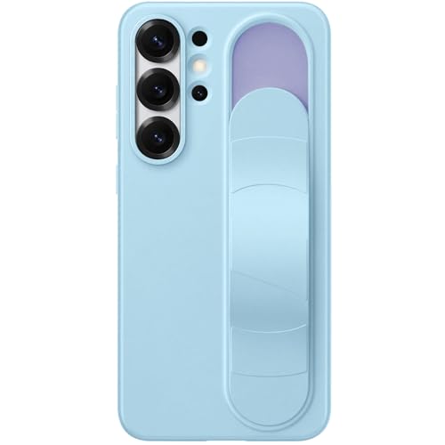 Image of for Samsung Galaxy S26 with Smart Button, Standing Grip Phone Case with Kickstand, for Samsung S26 5G Case Smart Button Cover | Hand Strap | Soft Touch | Stand Grip (Far Peak Blue, S24 Ultra)