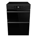 Hisense Hi6 Max 60cm Electric Cooker with Induction Hob HDCEIT6C20B - Jet Black - A Rated