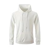 GDGTBNH Sudadera Navidad Regalos Hombre Navidad Chaqueta Trekking Hombre Ofertas Hombre Sudadera Hombre Cremallera Regalo Hombre Barato Sudadera Roja con Capucha Sudadera Sin Capucha Blanco XL