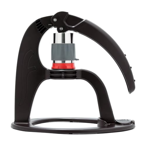 KHZKHC Cafetera Espresso De Palanca Manual, Con Cabezal De Preparación De Acero Inoxidable, Portátil Y No Eléctrica, Para El Hogar, Máquina De Café Fácil De Usar Para Barista Casero