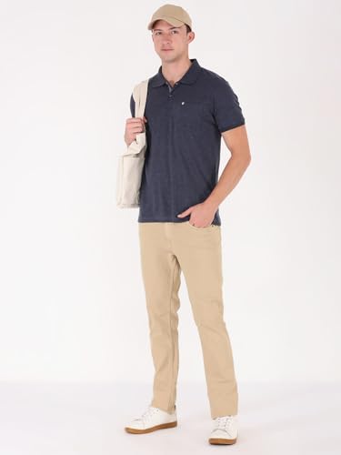 Image of Macroman M-Series Men's Solid Regular Fit T-Shirt