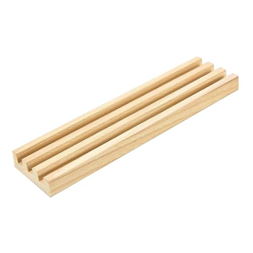 Soporte de madera para dominó y cartas