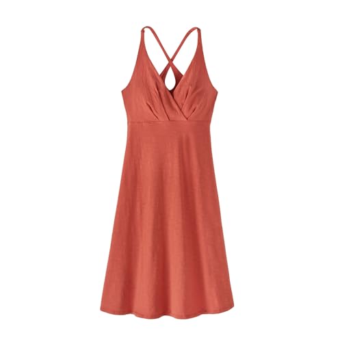 PATAGONIA Damen W's Amber Dawn Dress One Pieces, Koralle (Quartz Coral), Large