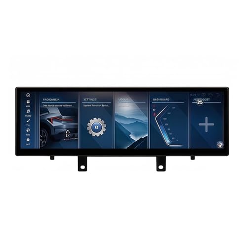 Sat Nav Car Screen Carplay Android DVD Player for BMW NBT CIC for evo CCC X5 X6 F15 F16 F30(8+256G,EVO,14.9 inch screen)