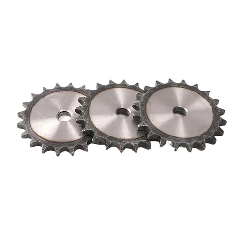 12A Flat Chain Gear 10-23 Teeth Industrial Sprocket Wheel Carbon Steel Tooth Pitch 19.05mm 1Pcs(10 Teeth)