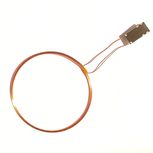 Image of Taidacent Micro USB 50mm Remote Wireless LEDs and Inductive Coil Induction Led Wireless Charger /Charging Kit for Model Decoration Magical Toys (Only Type-C Indctive Coil)