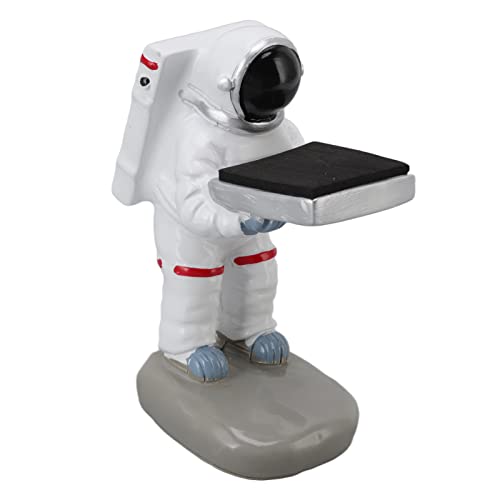 Ejoyous Soporte de reloj de resina, soporte de reloj modelo astronauta reloj soporte de exhibición para joyería collar pulsera (Astronauta L)