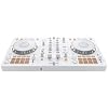 Pioneer DJ DDJ-FLX4 2-deck rekordbox and Serato DJ Controller - White, Limited Edition