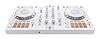 Pioneer DJ DDJ-FLX4 2-deck rekordbox and Serato DJ Controller - White, Limited Edition