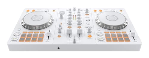 Pioneer DJ DDJ-FLX4 2-deck rekordbox and Serato DJ Controller - White, Limited Edition - Thumbnail 2