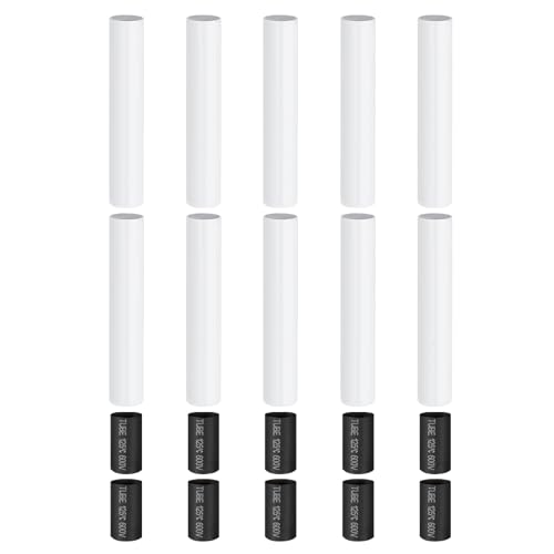 Tube de bougie cache-douille E12 blanc pour donner un style bougie à vos lampes