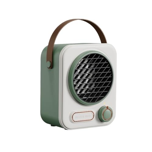 Calefactor portátil para el hogar, 1000 W, silencioso, Ahorro de energía, PTC, Mini, Entrega rápida de Aire Caliente (Negro)