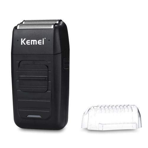 Barbeador Sem Fio Recarregável Lâmina Alternativa Barba kemei 1102