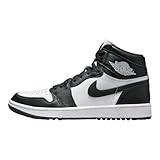 Nike Jordan 1 High Men's Golf Shoes White/Black DQ0660-101 12