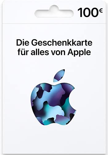 Apple Gift Card – App Store, iTunes, iPhone, iPad, AirPods, MacBook, Zubehör und mehr 100€ - für Deutschland - per Post