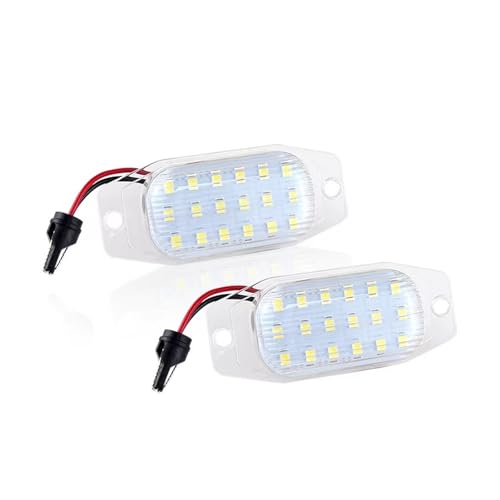 Luces de LED para placa de matrícula de Lexus LX450 1996-1998, 2 unidades impermeables.