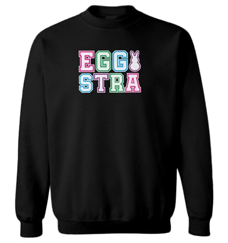 EggStra - Happy Easter Collegiate Toddler Fleece Crewneck Sweater
