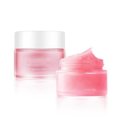 Crema en Gel para Base de Poros Invisible, Primer Facial para Una Base Perfecta, Gel Cream de Maquillaje Hidratante