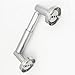 2 Pack Stainless Steel Toilet Paper Holder Replacement Rod Universal Fit Spring Toilet Paper Holder Roller Replacement(Chrome)