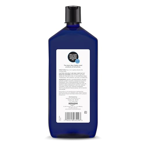 Amazon Basics Eucalyptus & Spearmint Scented Foaming Bath With Essential Oils thumb #1