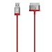 Produktbild Belkin Lade-Sync Kabel (30-pin Anschluss, 2m) für Apple iPod/iPhone/iPad rot